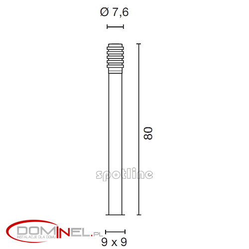SPOTLINE BIG NAILS PLUS 80